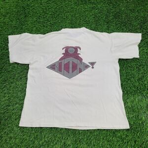 Vintage Pig Shirt Womens XL 22x24 White USA